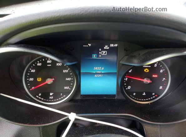 W1N0G8EB6LF765017 2020 MERCEDES-BENZ GLC-CLASS Gray Vista del cuadro de instrumentos