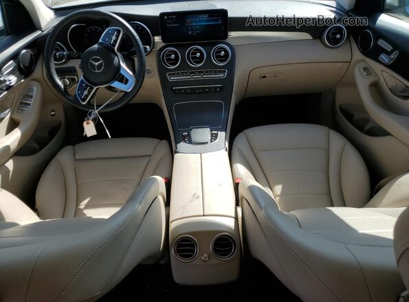 W1N0G8EB6MF900594 2021 MERCEDES-BENZ GLC-CLASS White წინა პანელის ხედი