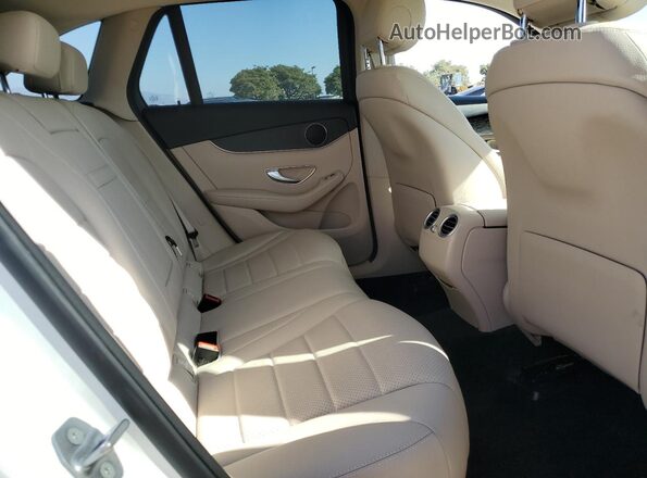 W1N0G8EB6MF900594 2021 MERCEDES-BENZ GLC-CLASS White უკანა სალონის ხედი
