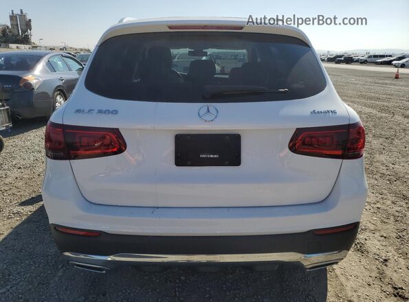 W1N0G8EB6MF900594 2021 MERCEDES-BENZ GLC-CLASS White უკანა ხედი