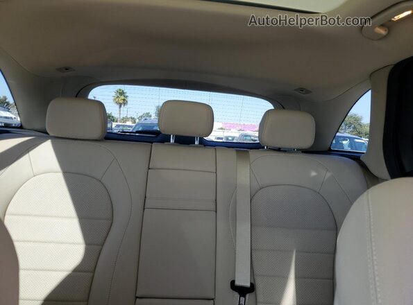 W1N0G8EB6MF900594 2021 MERCEDES-BENZ GLC-CLASS White უკანა სავარძლების ხედი
