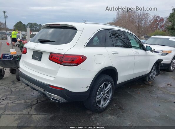 W1N0G8EB6MV270906 2021 MERCEDES-BENZ GLC 300 Белый Задняя правая четверть