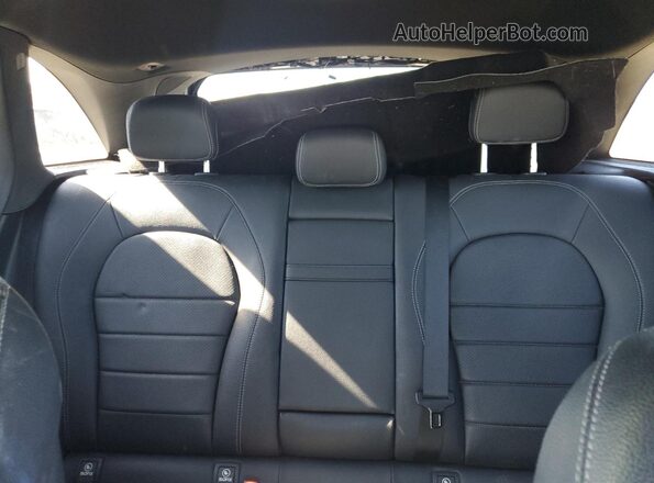 W1N0G8EBXLF805907 2020 MERCEDES-BENZ GLC-CLASS Black Rear seats view