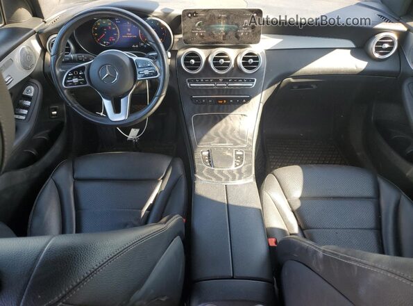 W1N0G8EBXLF805907 2020 MERCEDES-BENZ GLC-CLASS Black Dashboard view