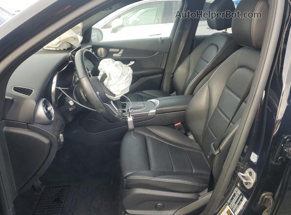 W1N0G8EBXMV311005 2021 MERCEDES-BENZ GLC-CLASS Black წინა სალონის ხედი