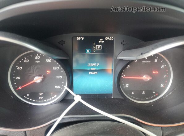 W1N0G8EBXMV311005 2021 MERCEDES-BENZ GLC-CLASS Black ხელსაწყოთა პანელის ხედი