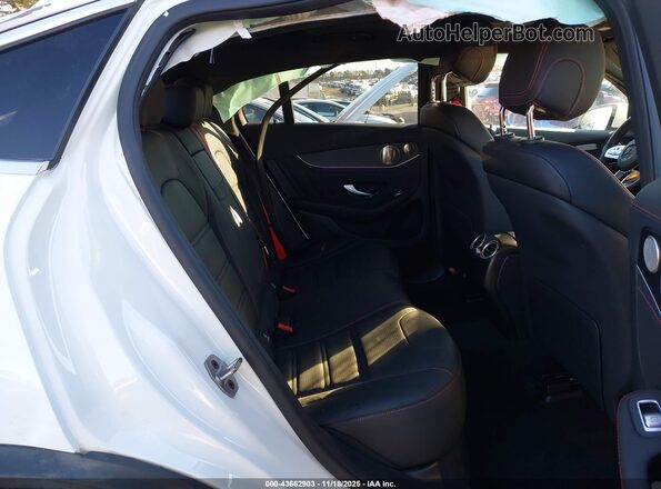 W1N0J6EB8PG150734 2023 MERCEDES-BENZ AMG GLC 43 White Vista de la etiqueta del VIN
