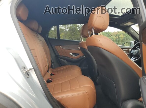 W1N0J8EB0MG005906 2021 MERCEDES-BENZ GLC-CLASS Silver Սալոնի հետևի տեսք