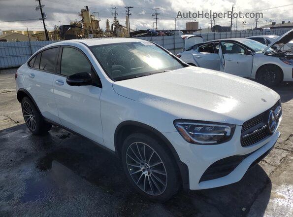 W1N0J8EB3LF858448 2020 MERCEDES-BENZ GLC-CLASS Белый Передняя правая четверть