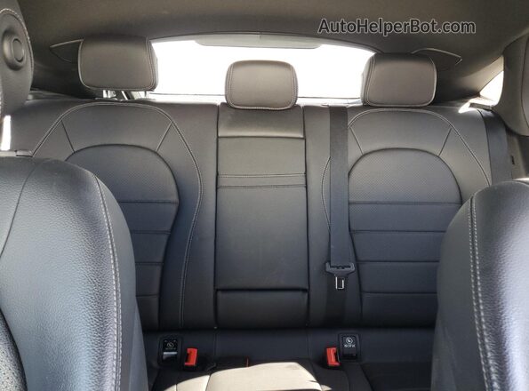 W1N0J8EB3LF858448 2020 MERCEDES-BENZ GLC-CLASS Белый Вид задних сидений