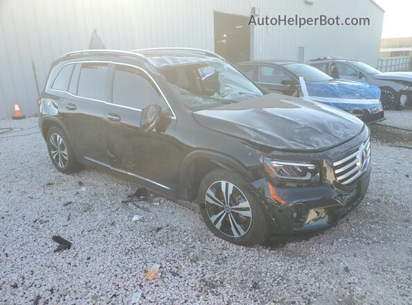 W1N4M4GB5SW407776 2025 MERCEDES-BENZ GLB-CLASS Черный Передняя правая четверть