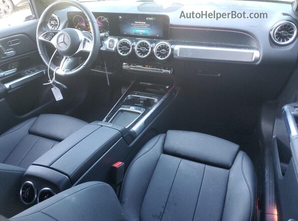 W1N4M4GB5SW407776 2025 MERCEDES-BENZ GLB-CLASS Черный Вид панели приборов