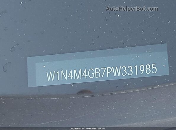 W1N4M4GB7PW331985 2023 MERCEDES-BENZ GLB-CLASS White 