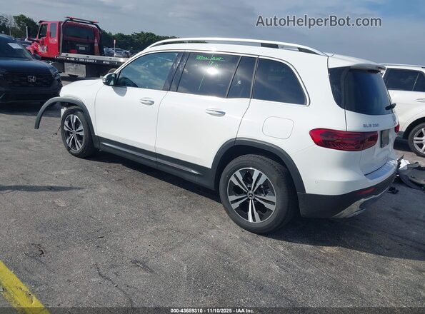 W1N4M4GBXSW381563 2025 MERCEDES-BENZ GLB-CLASS Белый Задняя левая четверть