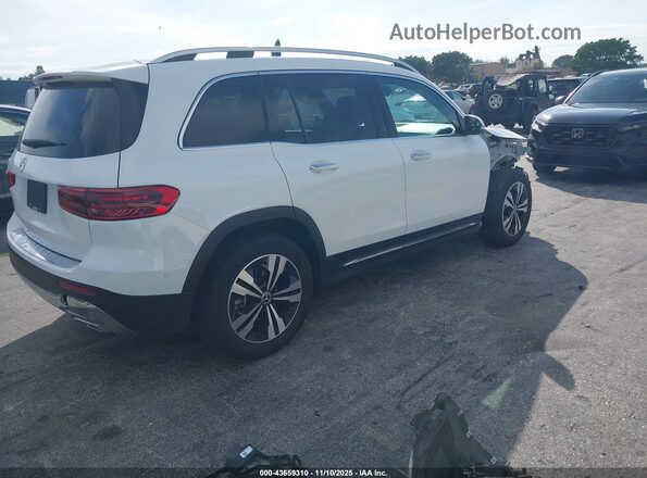 W1N4M4GBXSW381563 2025 MERCEDES-BENZ GLB-CLASS Белый Задняя правая четверть