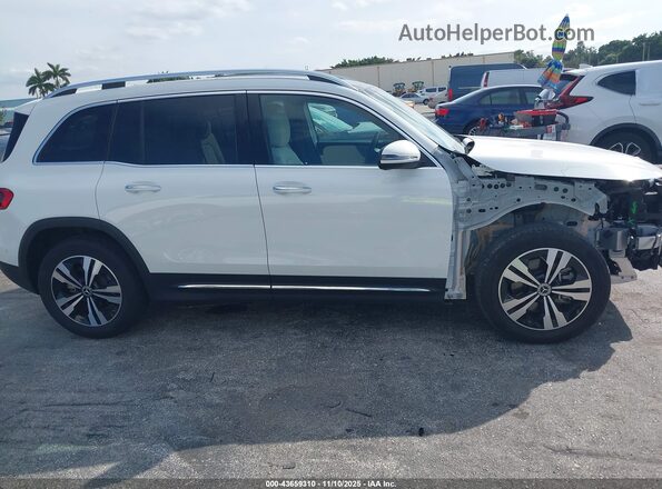 W1N4M4GBXSW381563 2025 MERCEDES-BENZ GLB-CLASS Белый Панорамный вид салона 360°