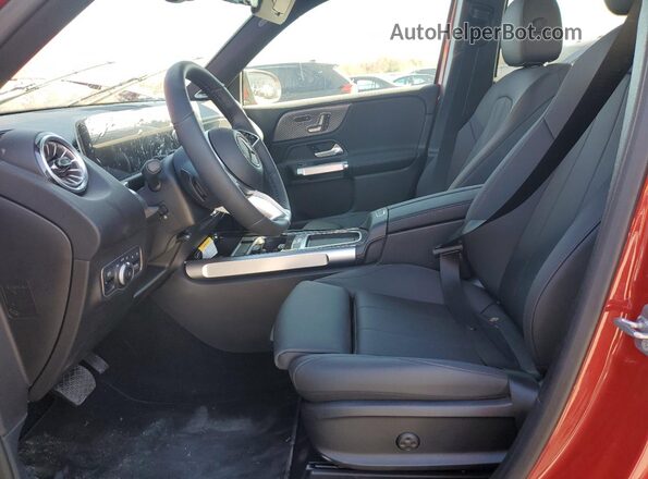 W1N4M4HB2SW424646 2025 MERCEDES-BENZ GLB-CLASS Red Սալոնի դիմացի տեսք
