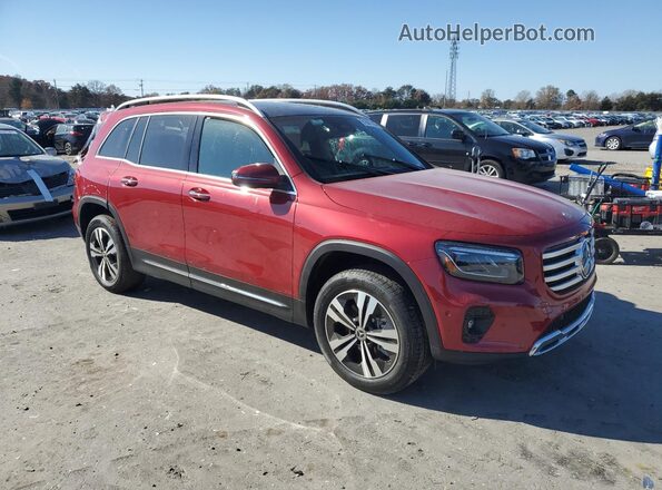W1N4M4HB2SW424646 2025 MERCEDES-BENZ GLB-CLASS Red Առջևի աջ