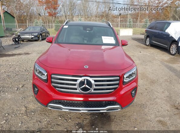 W1N4M4HB3RW370008 2024 MERCEDES-BENZ GLB-CLASS Red Widok zestawu wskaźników