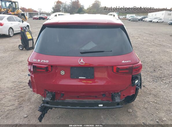 W1N4M4HB3RW370008 2024 MERCEDES-BENZ GLB-CLASS Red 