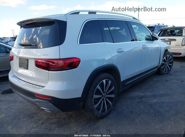 W1N4M4HB4NW192605 2022 MERCEDES-BENZ GLB-CLASS Белый Задняя правая четверть