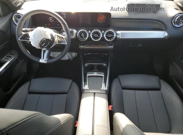 W1N4M4HB4SW401532 2025 MERCEDES-BENZ GLB-CLASS White Widok deski rozdzielczej