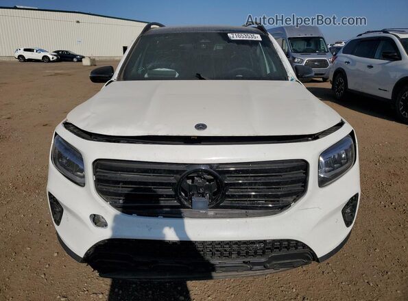 W1N4M4HB4SW401532 2025 MERCEDES-BENZ GLB-CLASS White Widok z przodu