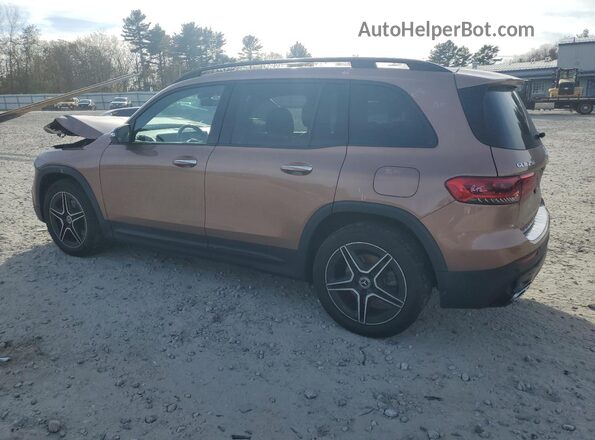 W1N4M4HB7PW278316 2023 MERCEDES-BENZ GLB-CLASS Оранжевый Задняя левая четверть