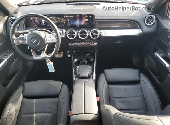 W1N4M4HB7PW278316 2023 MERCEDES-BENZ GLB-CLASS Оранжевый Вид панели приборов