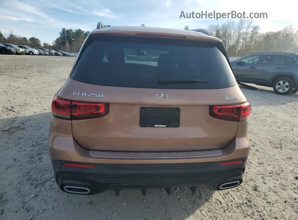 W1N4M4HB7PW278316 2023 MERCEDES-BENZ GLB-CLASS Оранжевый Вид сзади