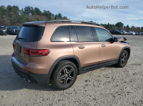 W1N4M4HB7PW278316 2023 MERCEDES-BENZ GLB-CLASS Оранжевый Задняя правая четверть