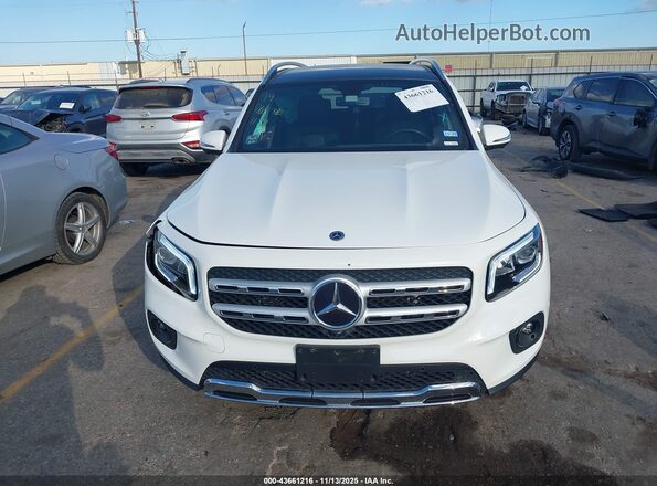 W1N4M4HB7PW334576 2023 MERCEDES-BENZ GLB-CLASS White ხელსაწყოთა პანელის ხედი