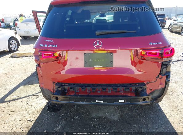 W1N4M4HB9MW121902 2021 MERCEDES-BENZ GLB-CLASS Красный 