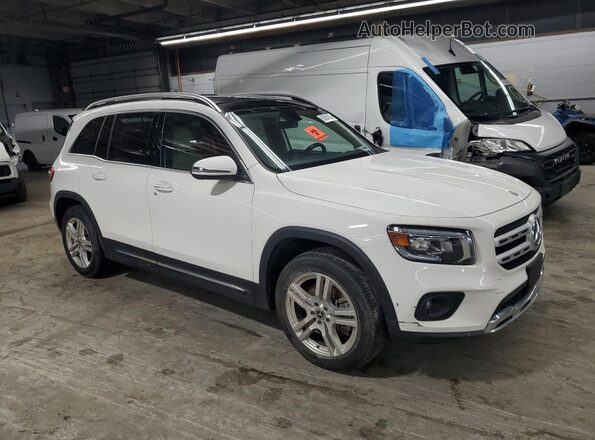 W1N4M4HBXMW115994 2021 MERCEDES-BENZ GLB-CLASS White Delantero derecho