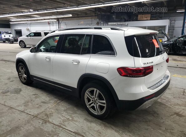 W1N4M4HBXMW115994 2021 MERCEDES-BENZ GLB-CLASS White Trasero izquierdo