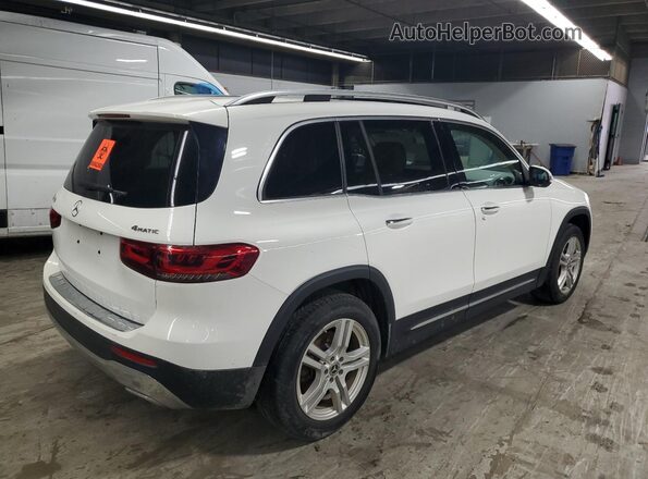 W1N4M4HBXMW115994 2021 MERCEDES-BENZ GLB-CLASS White Trasero derecho
