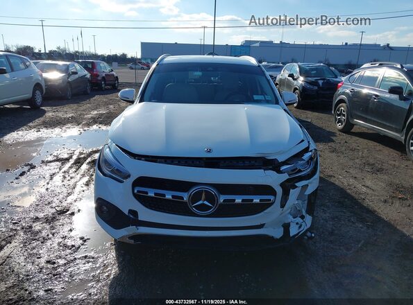 W1N4N4HB1NJ409604 2022 MERCEDES-BENZ GLA White Widok zestawu wskaźników
