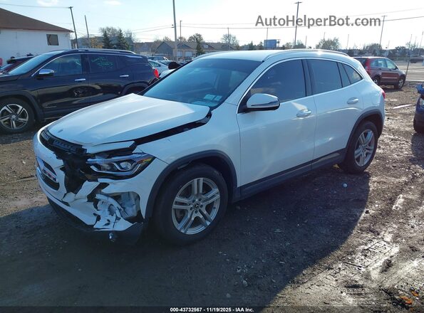 W1N4N4HB1NJ409604 2022 MERCEDES-BENZ GLA White Przód lewy