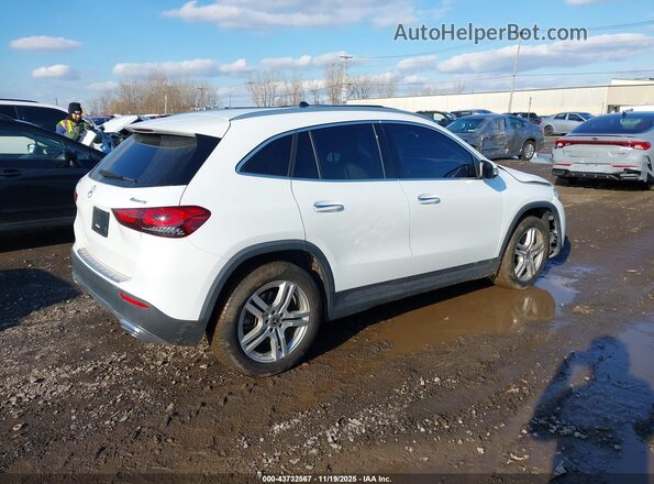 W1N4N4HB1NJ409604 2022 MERCEDES-BENZ GLA White Tył prawy