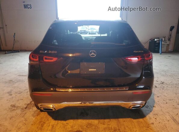 W1N4N4HB2NJ334783 2022 MERCEDES-BENZ GLA Black Вид ззаду