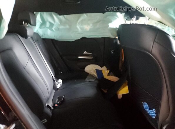 W1N4N4HB2NJ334783 2022 MERCEDES-BENZ GLA Black Вид задніх сидінь