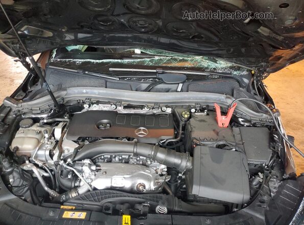 W1N4N4HB2NJ334783 2022 MERCEDES-BENZ GLA Black Вид задньої частини салону