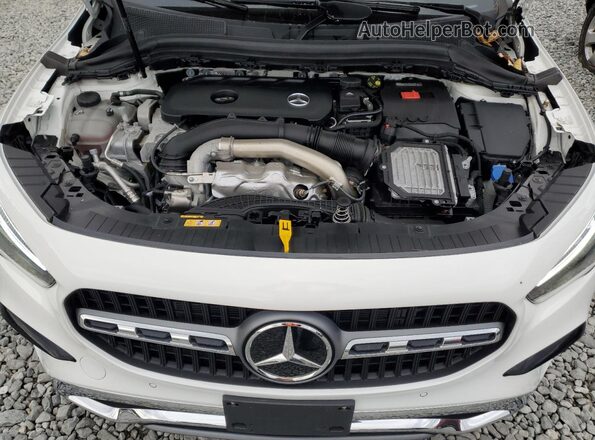 W1N4N4HB3SJ643433 2025 MERCEDES-BENZ GLA White ძრავის განყოფილების ხედი