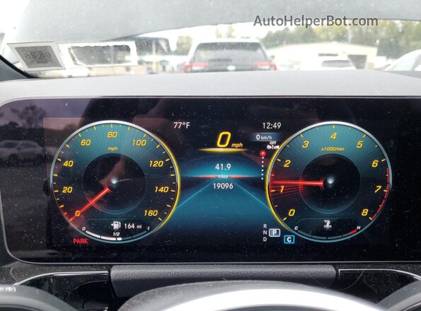 W1N4N4HBXPJ525533 2023 MERCEDES-BENZ GLA Black Սարքավորումների վահանակի տեսք