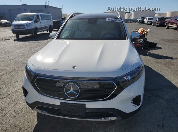 W1N9M0KB1NN009089 2022 MERCEDES-BENZ EQB White Vista frontal