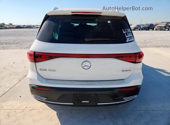 W1N9M0KB9NN009924 2022 MERCEDES-BENZ EQB White Vista trasera