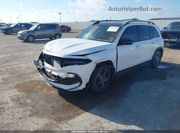 W1N9M0KBXRN108418 2024 MERCEDES-BENZ EQB 300 SUV White Vista tres cuartos delantera izquierda
