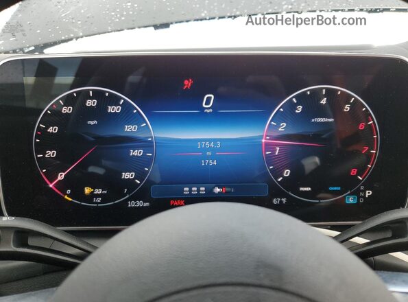 W1NKJ4HB0SF354578 2025 MERCEDES-BENZ GLC-CLASS Угольный Вид щитка приборов