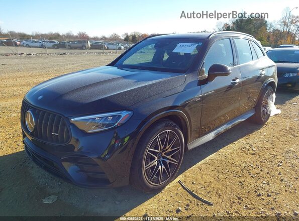 W1NKM8HB5RF150495 2024 MERCEDES-BENZ AMG GLC 43 Black წინა მარცხენა ხედი სამი მეოთხედიდან