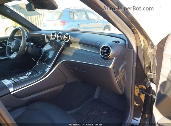 W1NKM8HB5RF150495 2024 MERCEDES-BENZ AMG GLC 43 Black წინა სალონის ხედი